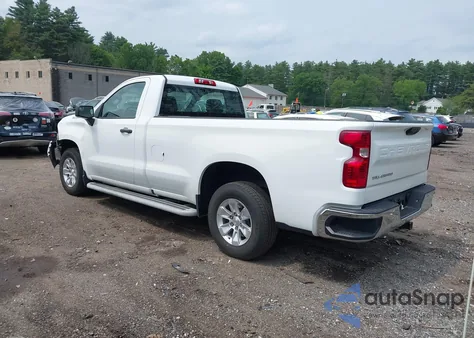 2023 Chevrolet Silverado 1500 2Wd Long Bed Wt z USA, uszkodzony, nr VIN 3GCNAAED9PG318984